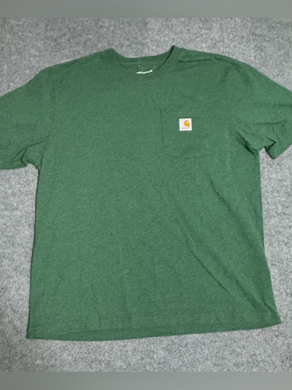 Carhartt Loose Fit Pocket T-Shirt Heather Basil Green Like New Gorpcore Large L